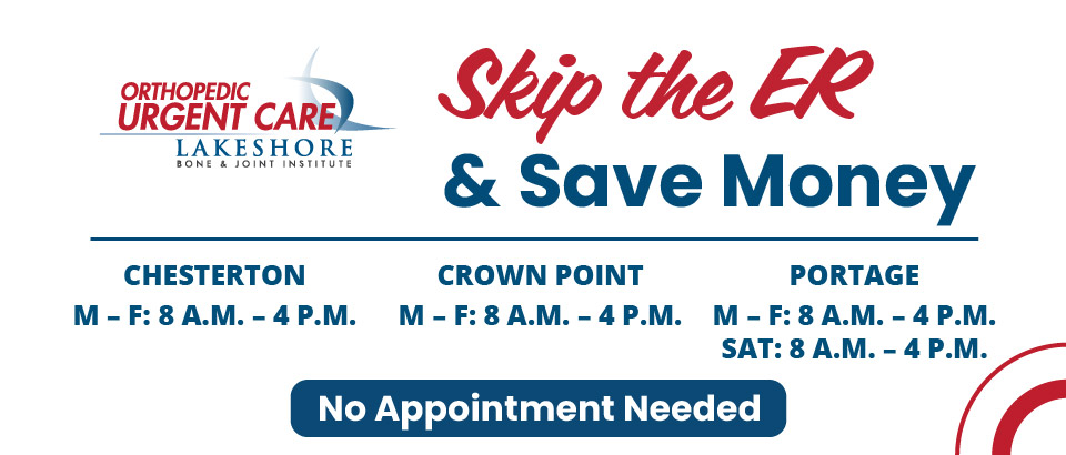 Lakeshore Bone & Joint Urgent Care hours